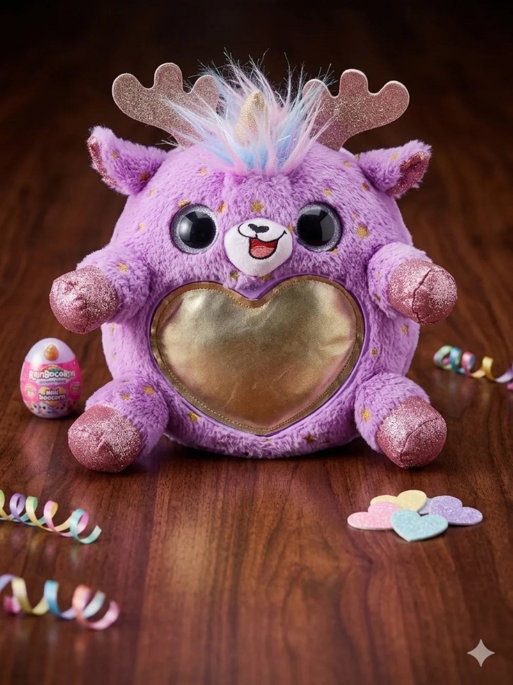 Zuru Rainbocorns Lot Deery Queen Reindeer & Abra Owl Fairycorn Plush Bundle
